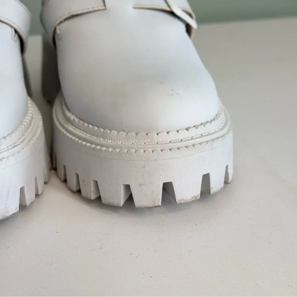 Dolce Vita DV By Kids Kobra‎ Size 13 Light Gray Chunky Lug Sole Mule Slip-On